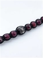 Armband Tamashii Ruota della Preghiera in Rubin Rubino BPS101-RU - BPS101-RU